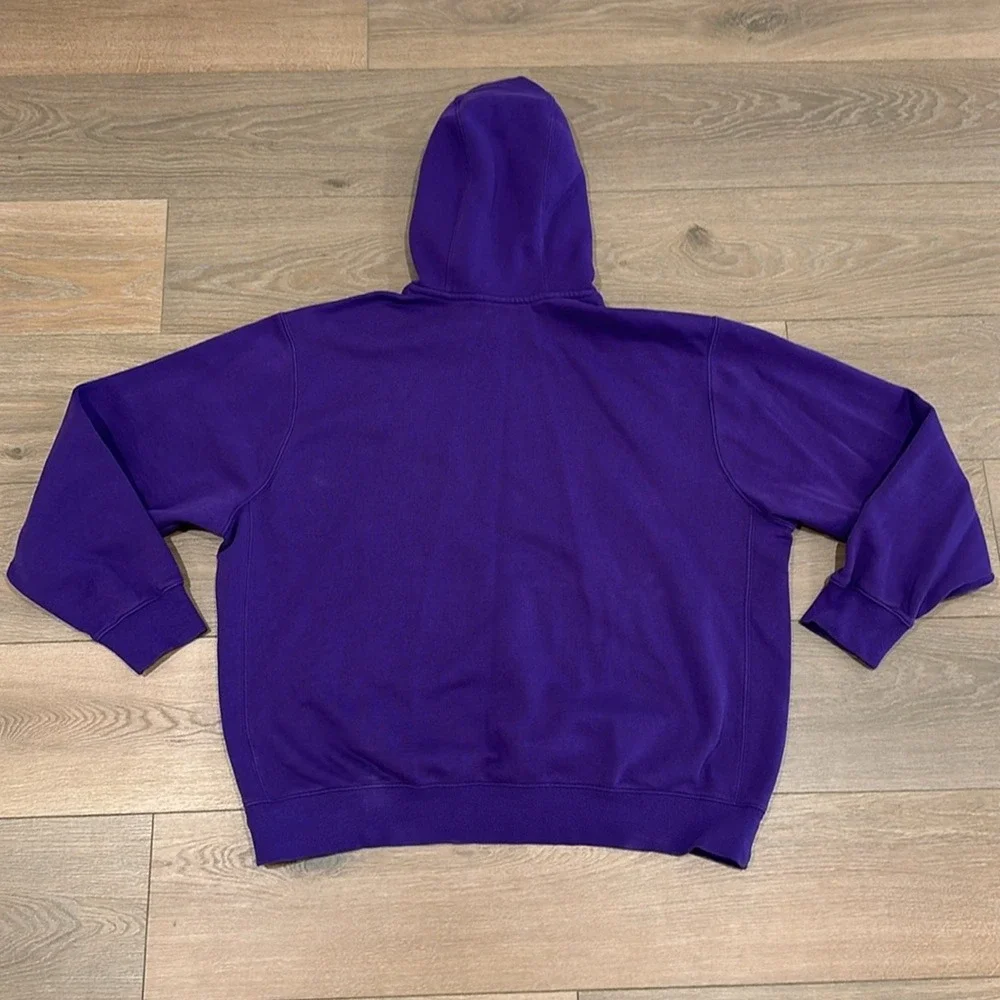NIKE Purple FLORIDA POLY Fleece Pullover Sweatshirt Hoodie‎ Size XL